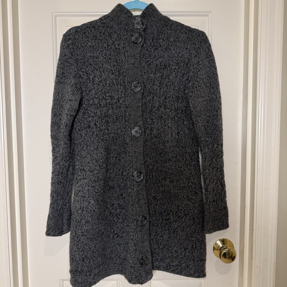 The Limited Women's Gray Cardigan Size Medium Long Sleeve